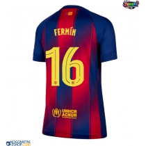 Ženski Nogometni dresi Barcelona Fermin Lopez #16 Domači 2025-26 Kratek Rokav